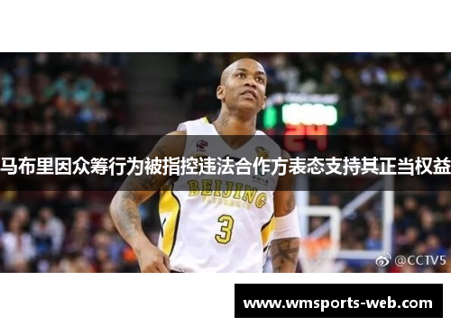马布里因众筹行为被指控违法合作方表态支持其正当权益